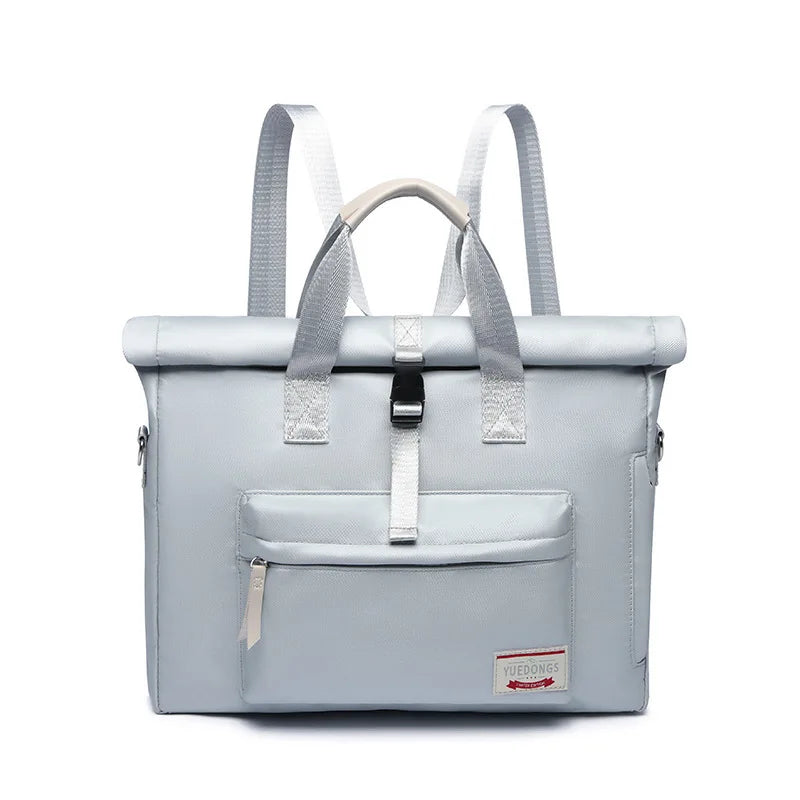 Multifunctional Women Backpack Waterproof 13 14 15.6 Inch Laptop Bag Double Shoulder Single Shoulder Portable Three-use Bagpack