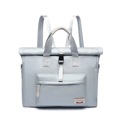 Multifunctional Women Backpack Waterproof 13 14 15.6 Inch Laptop Bag Double Shoulder Single Shoulder Portable Three-use Bagpack