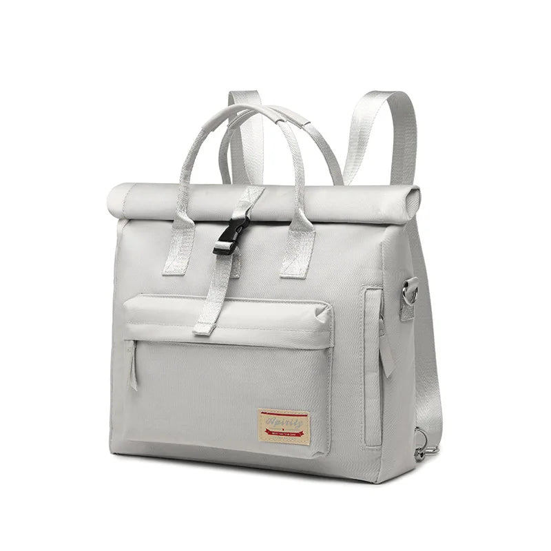 Multifunctional Women Backpack Waterproof 13 14 15.6 Inch Laptop Bag Double Shoulder Single Shoulder Portable Three-use Bagpack