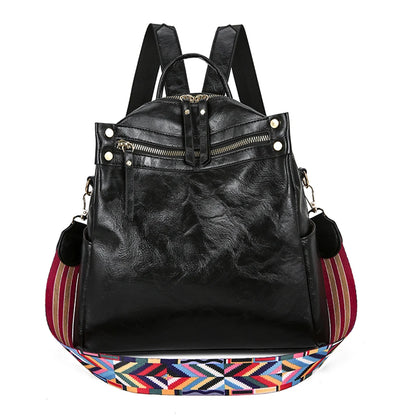 Multifunctional Women's 3 In 1 Bagpack Large Capacity Travel Shoulder Bags for Female High Quality PU Leather Backpack Sac A Dos