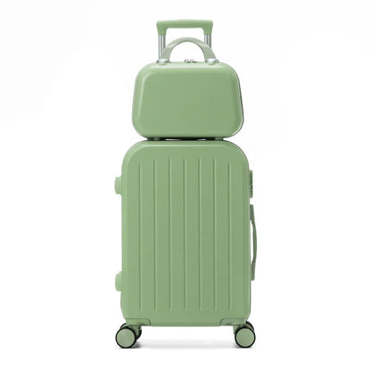 Multifunctional small fresh suitcase female ins student password box suitcase durable pull rod boarding box maleta demaquillaje