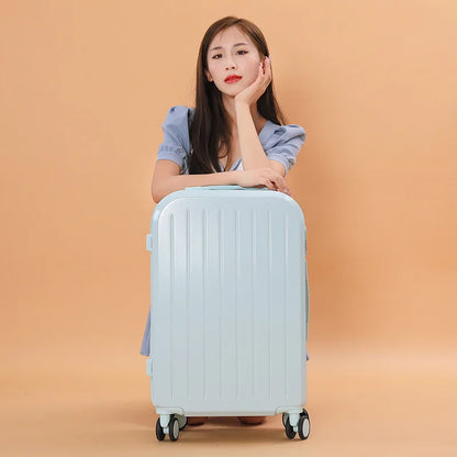Multifunctional small fresh suitcase female ins student password box suitcase durable pull rod boarding box maleta demaquillaje
