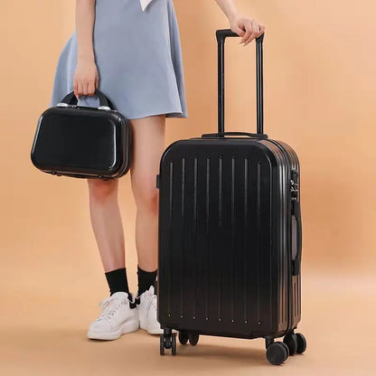 Multifunctional small fresh suitcase female ins student password box suitcase durable pull rod boarding box maleta demaquillaje