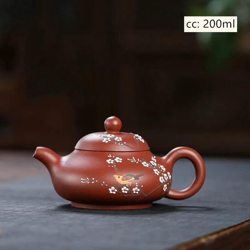 Multiple Styles Yixing Purple Clay Teapot Master Handmade Dahongpao Beauty Tea Kettle Boutique Zisha Tea Set Chinese Teaware