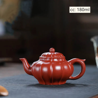 Multiple Styles Yixing Purple Clay Teapot Master Handmade Dahongpao Beauty Tea Kettle Boutique Zisha Tea Set Chinese Teaware