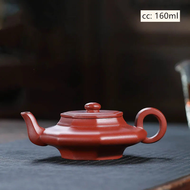 Multiple Styles Yixing Purple Clay Teapot Master Handmade Dahongpao Beauty Tea Kettle Boutique Zisha Tea Set Chinese Teaware