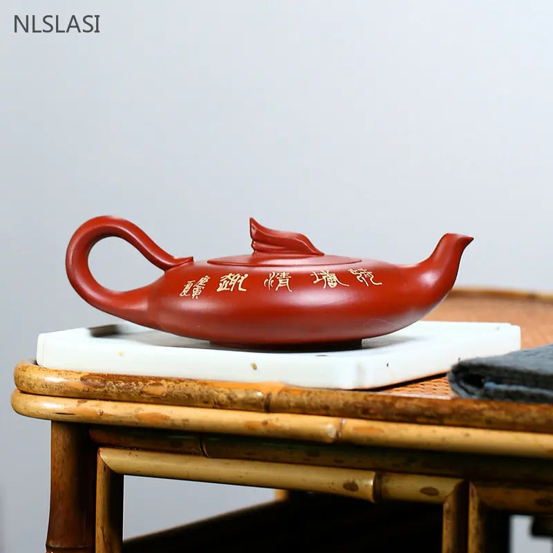 Multiple Styles Yixing Purple Clay Teapot Master Handmade Dahongpao Beauty Tea Kettle Boutique Zisha Tea Set Chinese Teaware