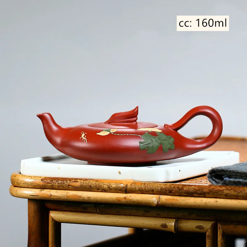 Multiple Styles Yixing Purple Clay Teapot Master Handmade Dahongpao Beauty Tea Kettle Boutique Zisha Tea Set Chinese Teaware