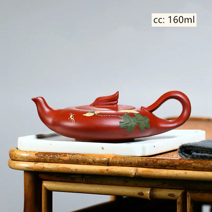 Multiple Styles Yixing Purple Clay Teapot Master Handmade Dahongpao Beauty Tea Kettle Boutique Zisha Tea Set Chinese Teaware