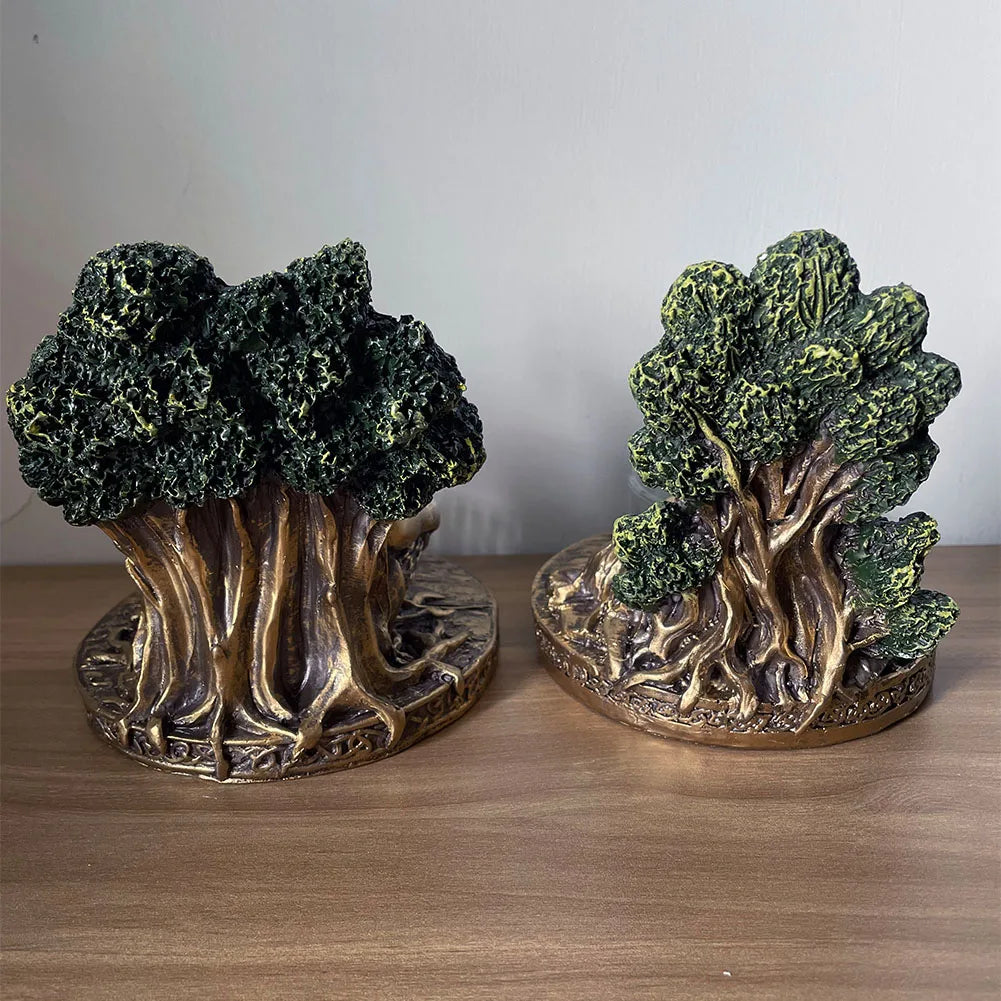 Mythology Celtic Goddess Statue Resin Candle Incense Cernunnos Candlestick Furniture Desktop Decor Crafts Figurine Collectibles