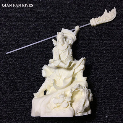 Mythology Figure Guan Gong Statue Resin Art Sculpture High quality home living room, room decoration ornaments Free delivery