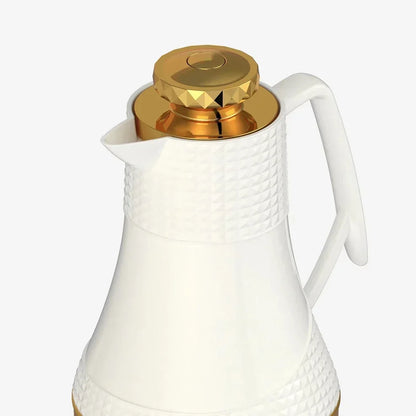 NEW Arabic-Style Vacuum Flask Light Luxury Home Restaurant Thermos Pot Glass Liner Thermos Flask Thermal Insulation Kettle 800ml