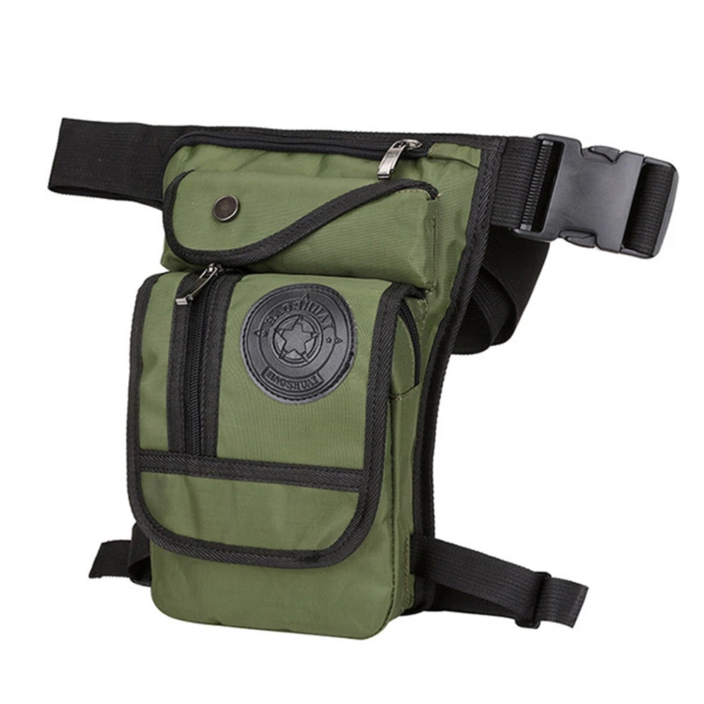 NEW High Quality Men's Drop Leg Bag Military Motorcycle Multi-purpose Messenger Shoulder Bags Belt Hip Bum Waist Fanny Pack