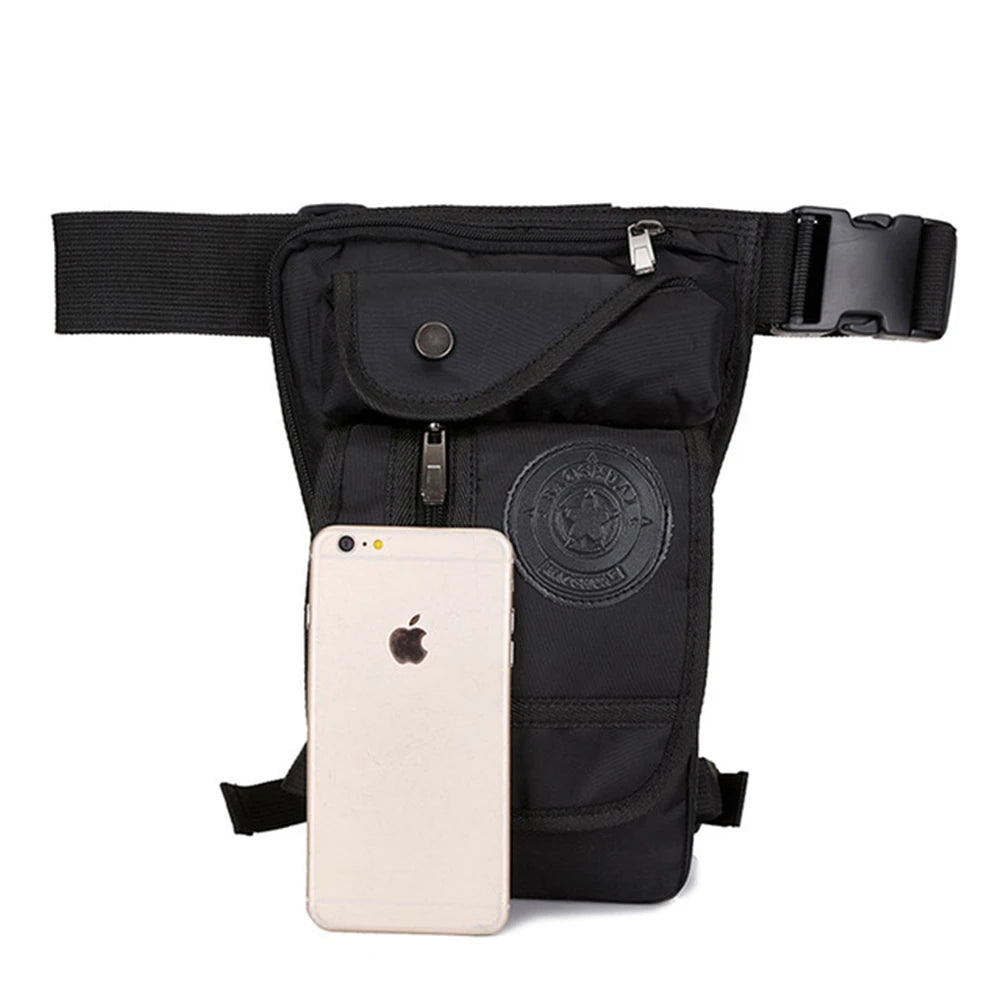 NEW High Quality Men's Drop Leg Bag Military Motorcycle Multi-purpose Messenger Shoulder Bags Belt Hip Bum Waist Fanny Pack