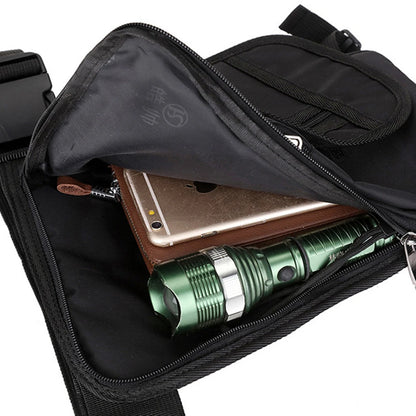 NEW High Quality Men's Drop Leg Bag Military Motorcycle Multi-purpose Messenger Shoulder Bags Belt Hip Bum Waist Fanny Pack