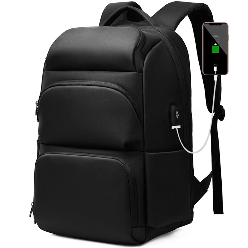 NEW Men's backpack Large capacit 17inch Laptop Backpack Anti-theft lock travel bag USB charging school Backpack Business Mochila