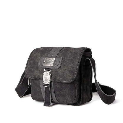 NEW Retro Men Canvas Shoulder Bags Leisure Wear Resistant Cross Messenger Bag Unisex Casual Crossbody Package