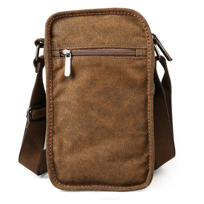 NEW Sale! 2017 Canvas Versatile Casual Shoulder Messenger Bags For Men Retro Travel Bag Free Shipping