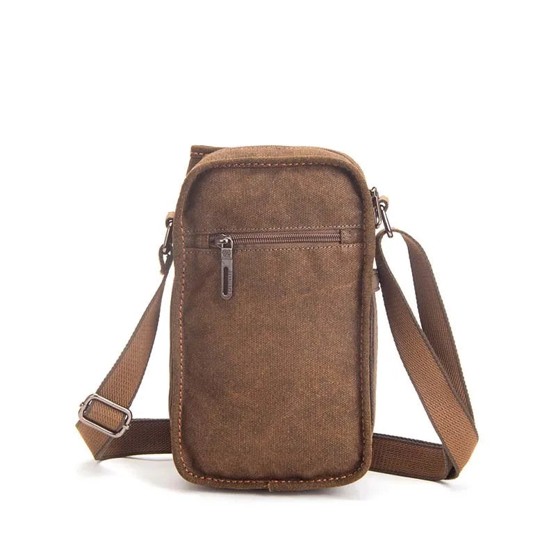 NEW Sale! 2024 Canvas Versatile Casual Shoulder Messenger Bags For Men Retro Travel Bag
