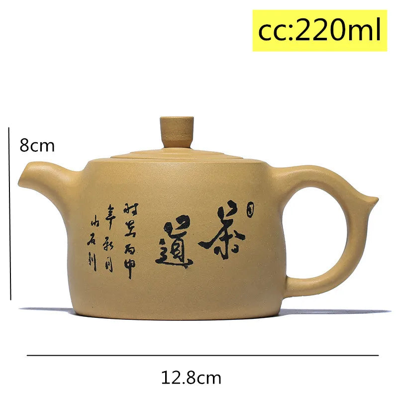 NLSLASI Authentic Yixing Teapot Chinese Healthy Purple Clay Pot Original ore handmade Zisha customization Tea Set Kettle