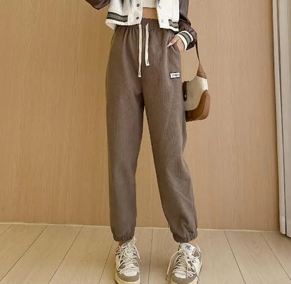 NWT 2024 Classial Soft Fleece Jogger Naked-Feel Athletic Pants Women Stretchy High Waist Sporty Tights