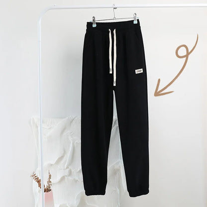 NWT 2024 Classial Soft Fleece Jogger Naked-Feel Athletic Pants Women Stretchy High Waist Sporty Tights