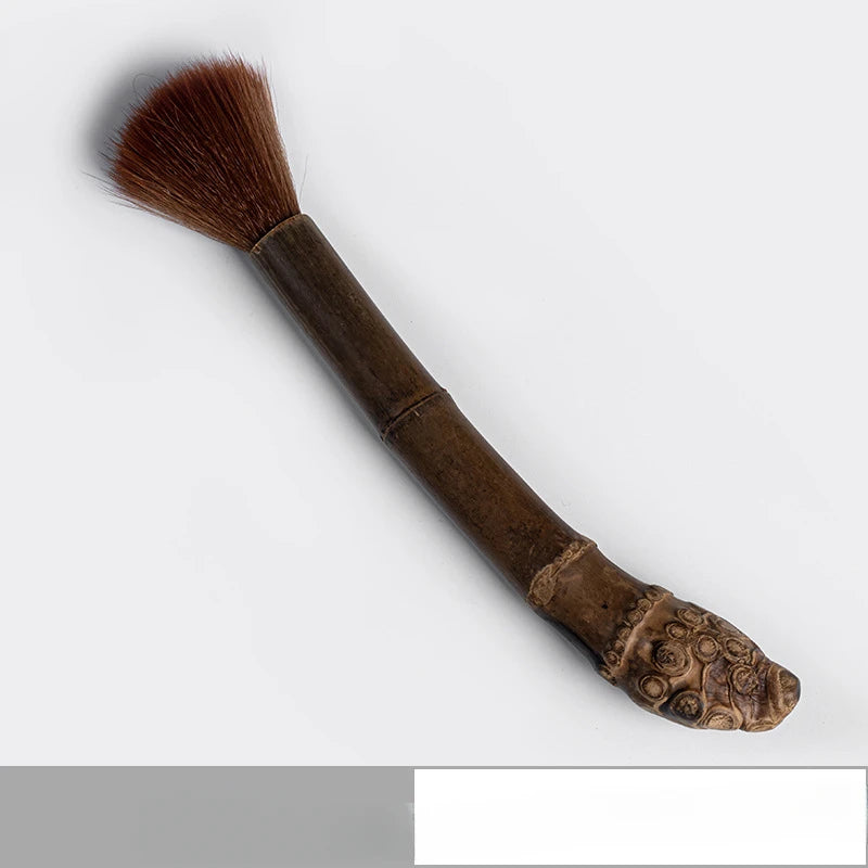 Natural Bamboo Root Tea Ceremony Accessories Raising Pot Pen Teapot Brush Cleaning Tools Bamboo Crafts Zen Tea Table Decoration