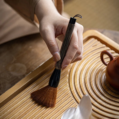 Natural Bamboo Root Tea Ceremony Accessories Raising Pot Pen Teapot Brush Cleaning Tools Bamboo Crafts Zen Tea Table Decoration