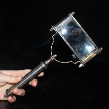 Nepal backflow brass magnifying crafts statue