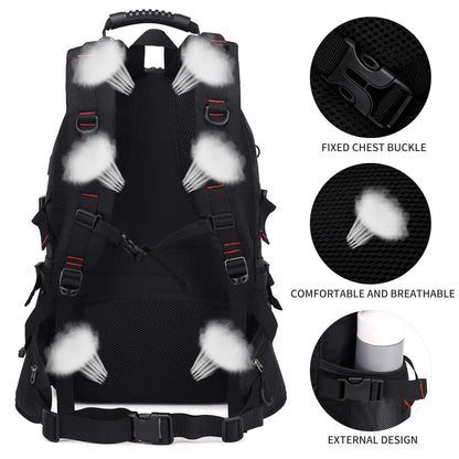 Nerlion 40L Hiking Backpack Travel Backpack for Men Women Camping Waterproof Outdoor Hiking Daypack Lightweight Backpack