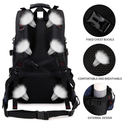 Nerlion 40L Hiking Backpack Travel Backpack for Men Women Camping Waterproof Outdoor Hiking Daypack Lightweight Backpack