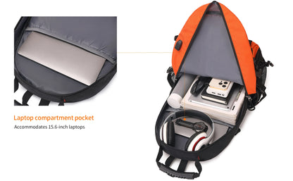 Nerlion 40L Hiking Backpack Travel Backpack for Men Women Camping Waterproof Outdoor Hiking Daypack Lightweight Backpack