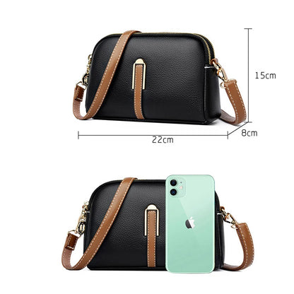 New 100% Genuine Leather Women Handbag Women Handbags Fashion Totes High Quality Shoulder Bag Classic Female Crossbody Bags Sac