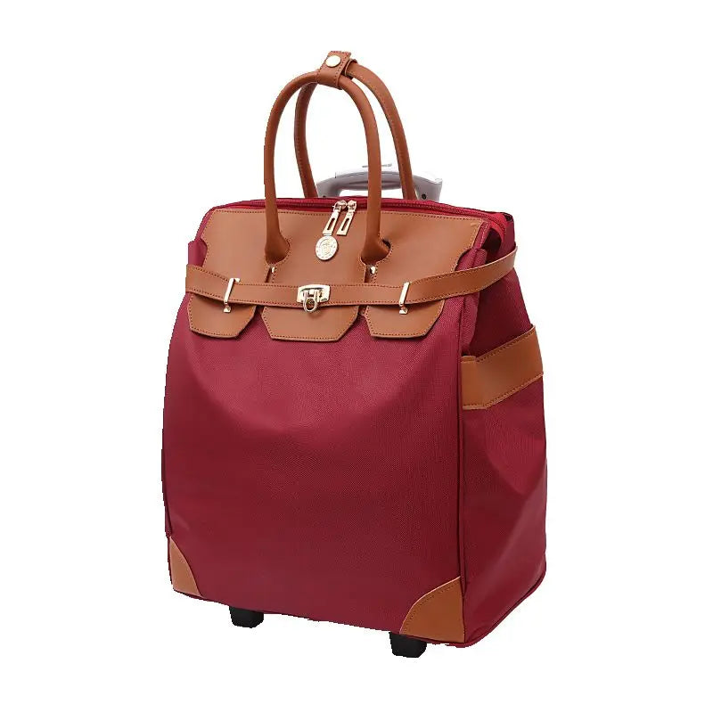 New 20 inch Travel Rolling Bags women carry on hand luggage travel trolley bag Rolling luggage bags for travel bag on wheels