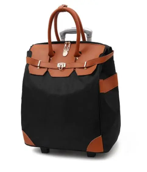 New 20 inch Travel Rolling Bags women carry on hand luggage travel trolley bag Rolling luggage bags for travel bag on wheels