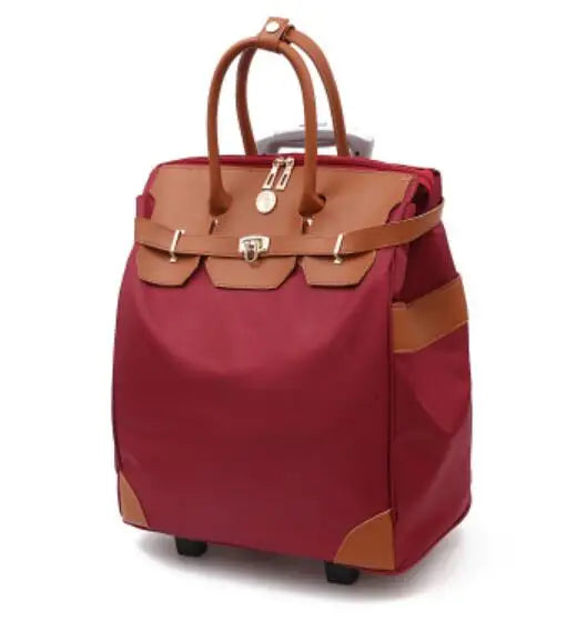 New 20 inch Travel Rolling Bags women carry on hand luggage travel trolley bag Rolling luggage bags for travel bag on wheels