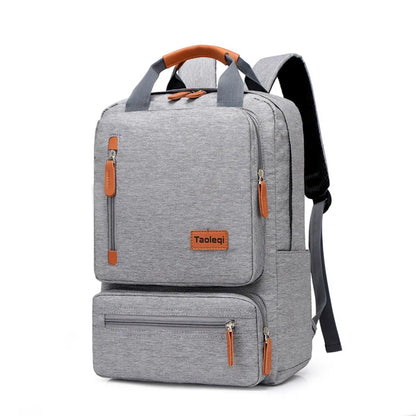 New 2019 Fashion Men's Backpack Bag Male Canvas Laptop Backpack Computer Bag high school student college student bag Travel bags