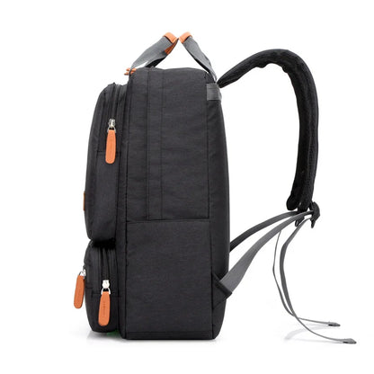 New 2019 Fashion Men's Backpack Bag Male Canvas Laptop Backpack Computer Bag high school student college student bag Travel bags