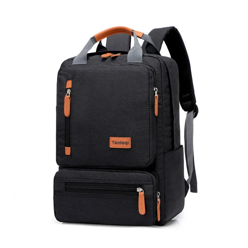 New 2019 Fashion Men's Backpack Bag Male Canvas Laptop Backpack Computer Bag high school student college student bag Travel bags