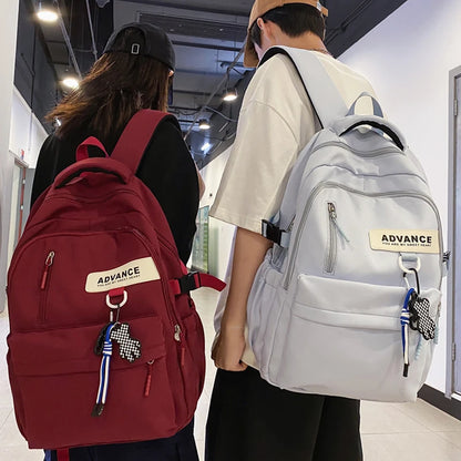 New 2023 Women Backpack Female Waterproof Nylon Travel Bag Large Capacity Kawaii Schoolbag For Teenage Girl Boy Student Bookbag