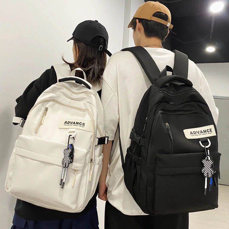 New 2023 Women Backpack Female Waterproof Nylon Travel Bag Large Capacity Kawaii Schoolbag For Teenage Girl Boy Student Bookbag
