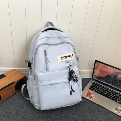 New 2023 Women Backpack Female Waterproof Nylon Travel Bag Large Capacity Kawaii Schoolbag For Teenage Girl Boy Student Bookbag
