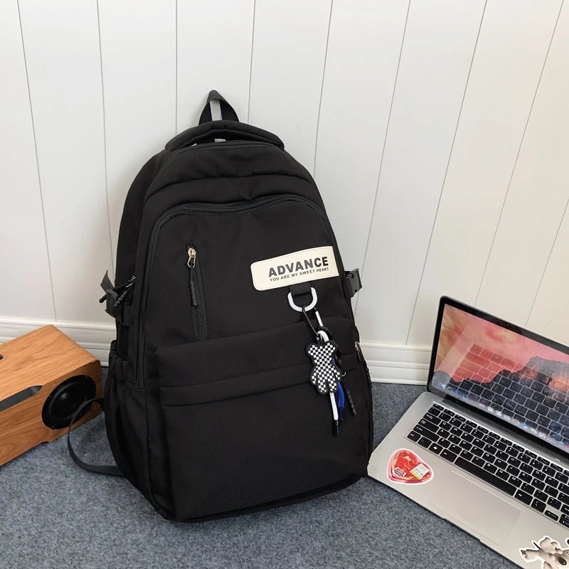 New 2023 Women Backpack Female Waterproof Nylon Travel Bag Large Capacity Kawaii Schoolbag For Teenage Girl Boy Student Bookbag