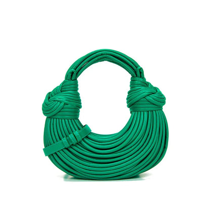 New 2024 Fashion Handwoven Hand-Knit Women's Bag Niche Wrist Bags Hand-carrying Armpit Dumpling Bags Womens Bag