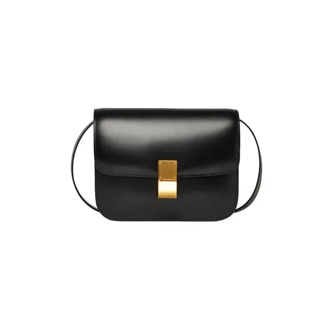 New 2024 Retro Tofu Small Square Messenger Women's Fashion Simple Shoulder Bag Large Capacity Handbag