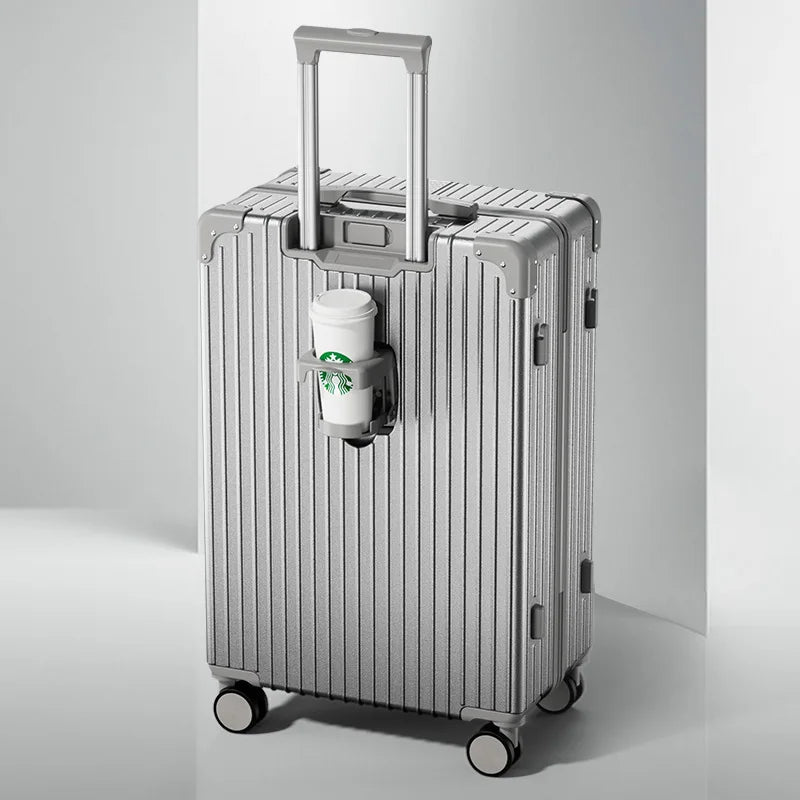 New 28 inch high-capacity travel box, custom-made silent universal wheel trolley box gift box