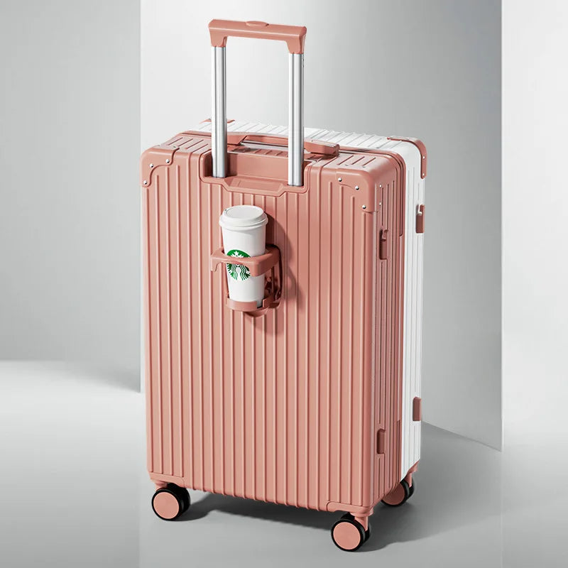 New 28 inch high-capacity travel box, custom-made silent universal wheel trolley box gift box