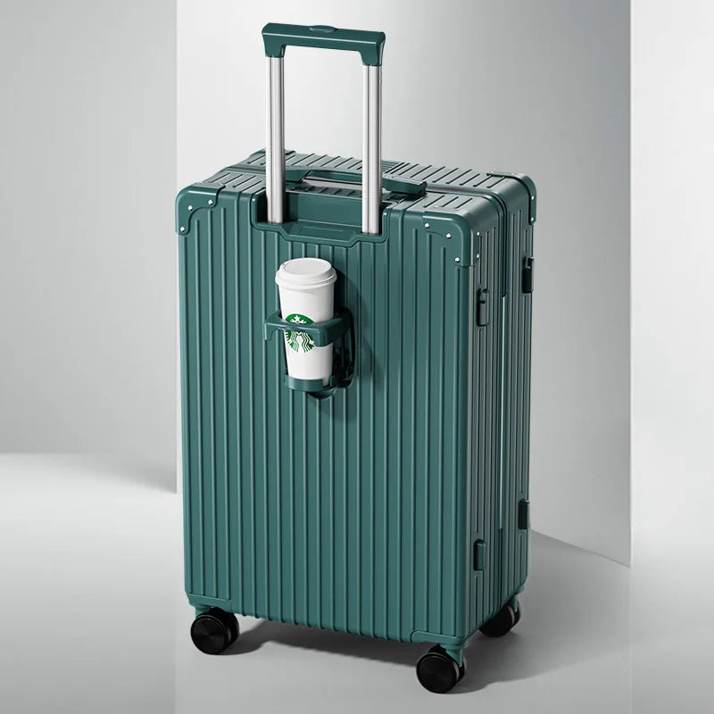 New 28 inch high-capacity travel box, custom-made silent universal wheel trolley box gift box