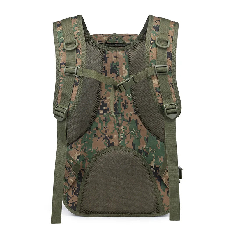 New 35L Tactical Backpack Large Capacity Travel Hiking Camping Travel Bag Outdoor Camo Backpacks Computer Bag