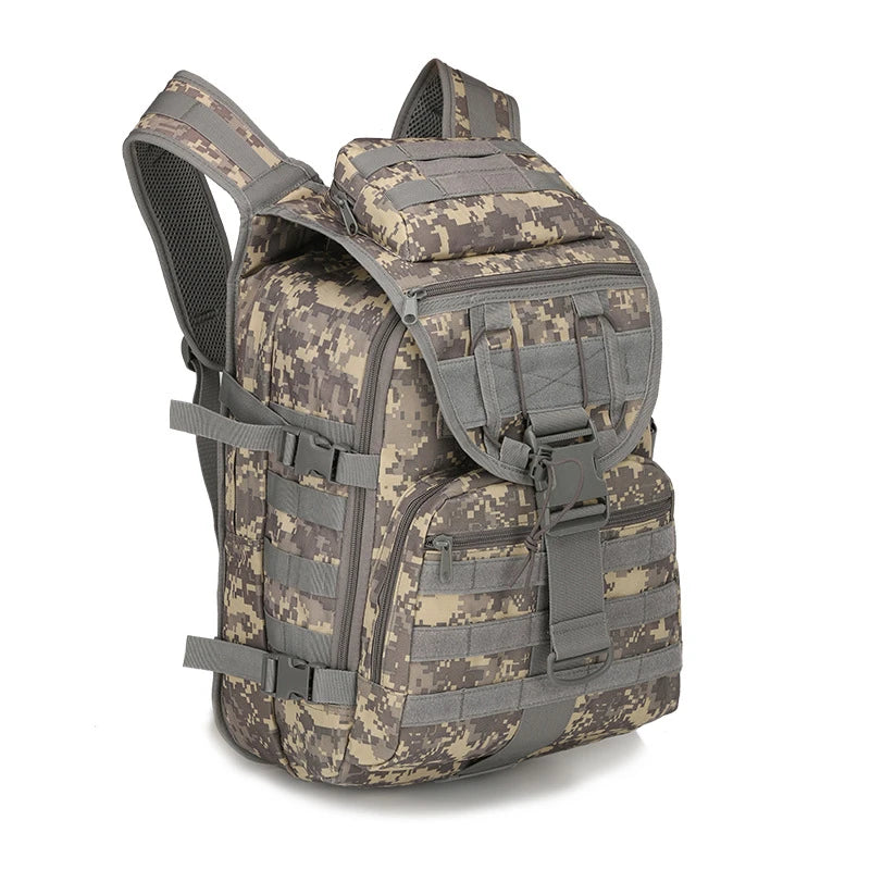 New 35L Tactical Backpack Large Capacity Travel Hiking Camping Travel Bag Outdoor Camo Backpacks Computer Bag